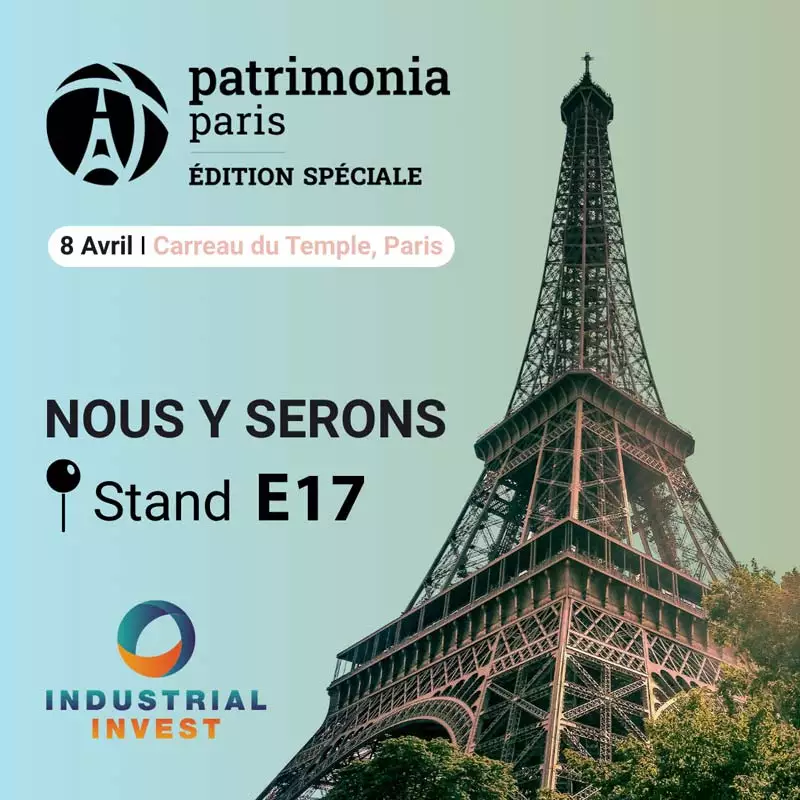 Salon Patrimonia Paris Industrial Invest Girardin Industriel